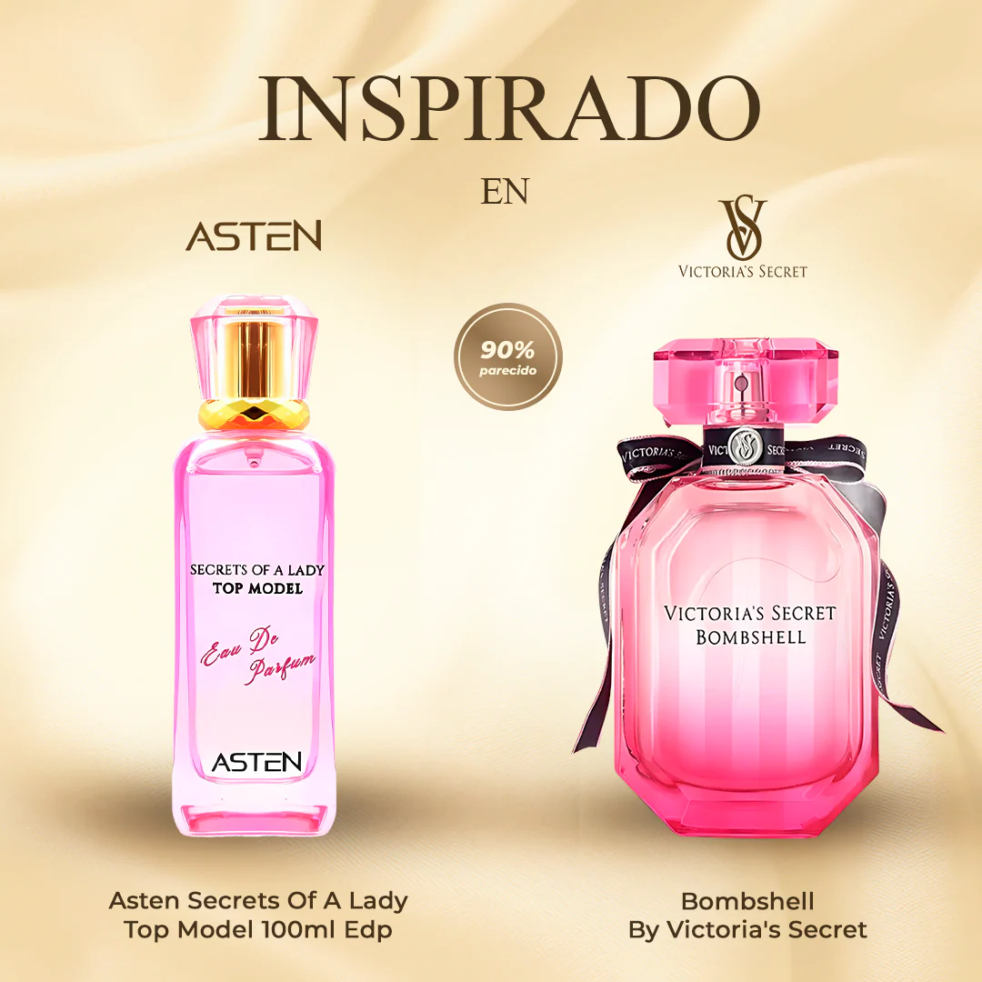 Asten Secrets Of A Lady Top Model EDP 100 ml - Image 2