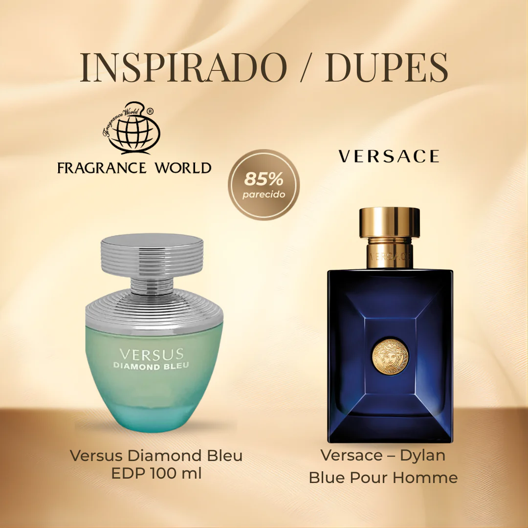 Fragrance World Versus Diamond Bleu EDP 100 ml - Image 2