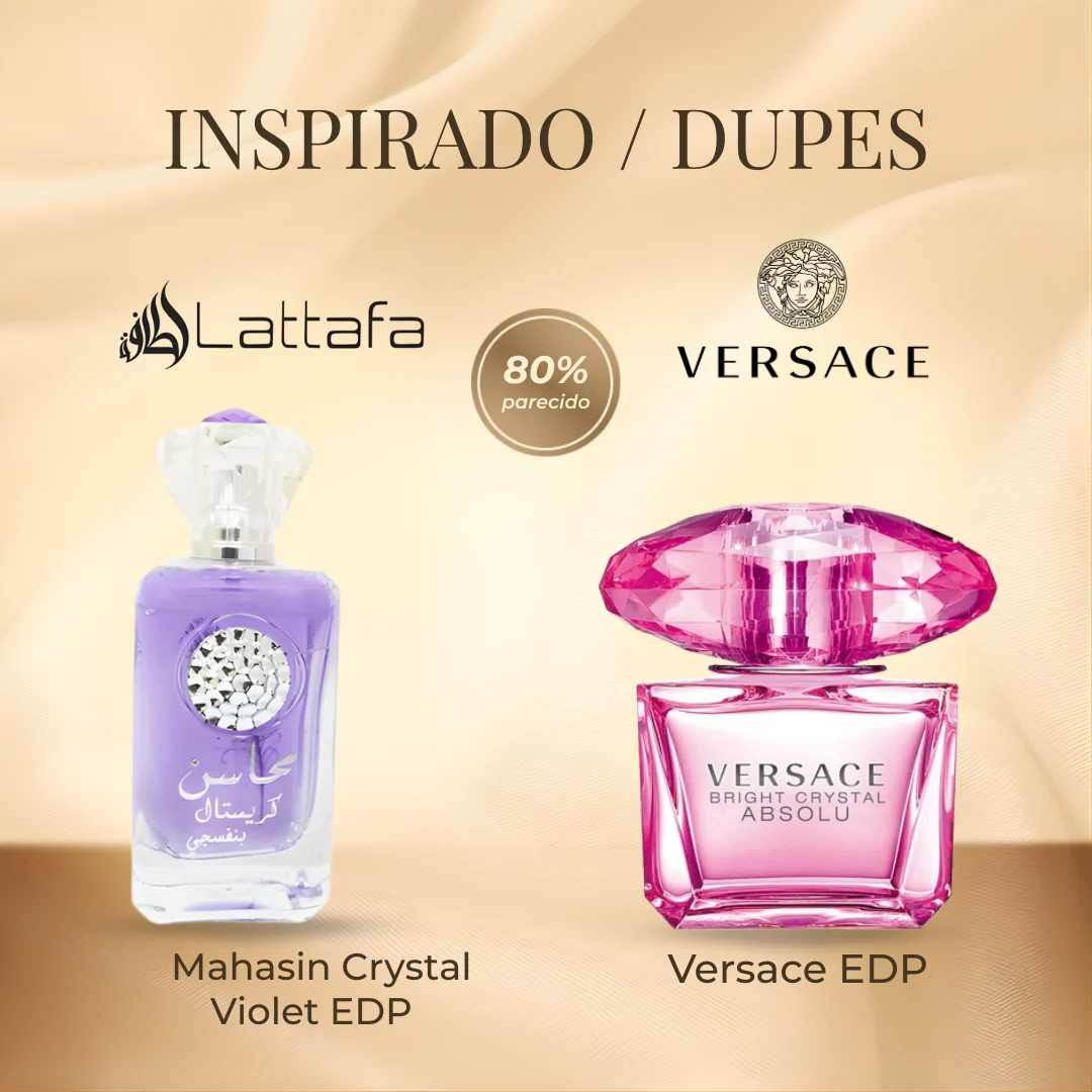 Lattafa Mahasin Crystal Violet EDP 100 ml - Image 2