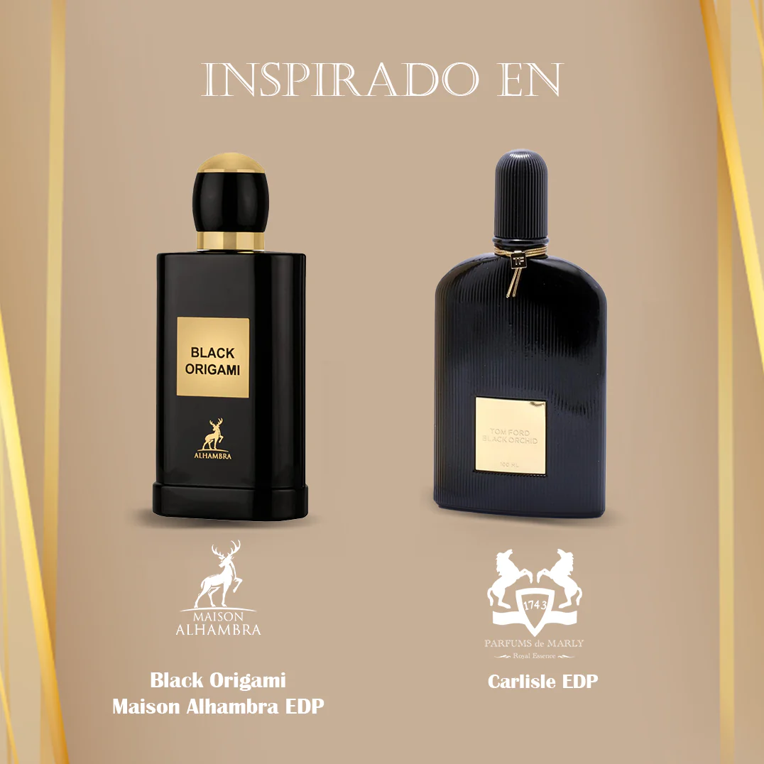 Maison Alhambra Black Origami EDP 100 ml - Image 2